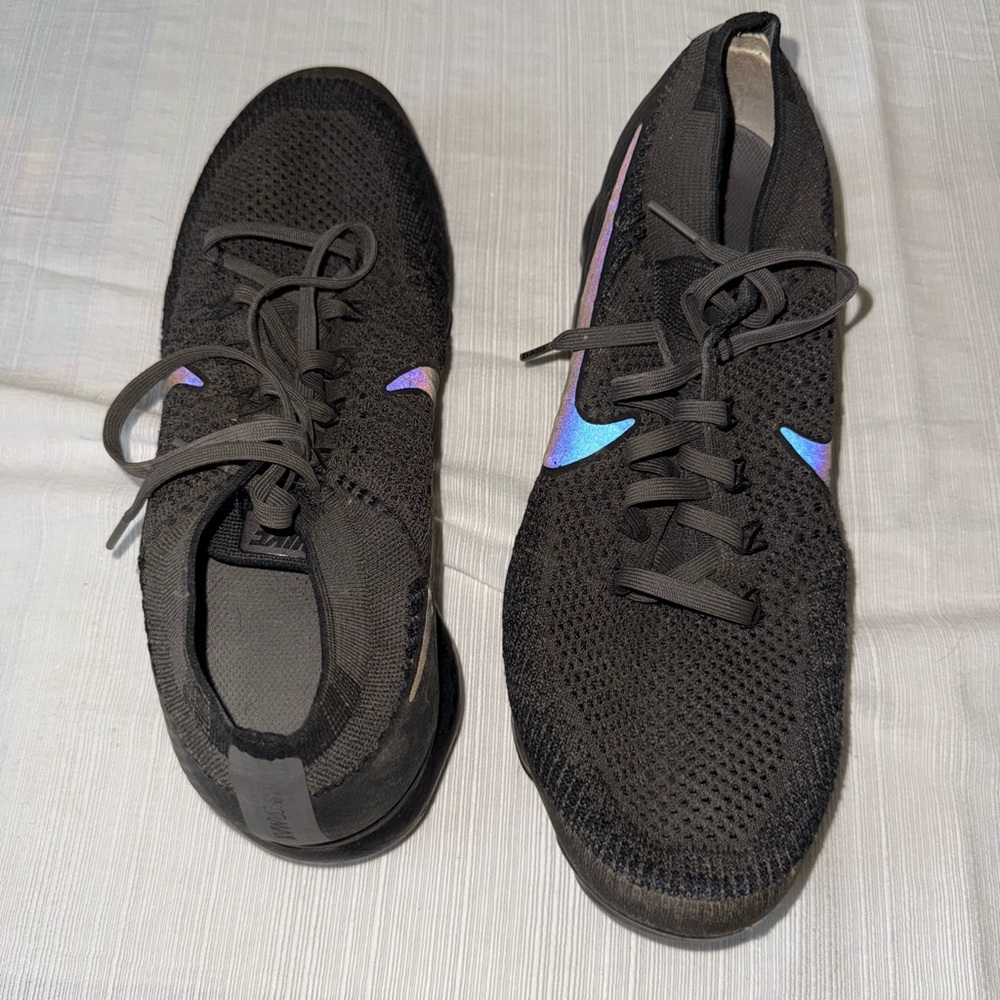 Nike Charcoal Knit Sneakers VaporMax